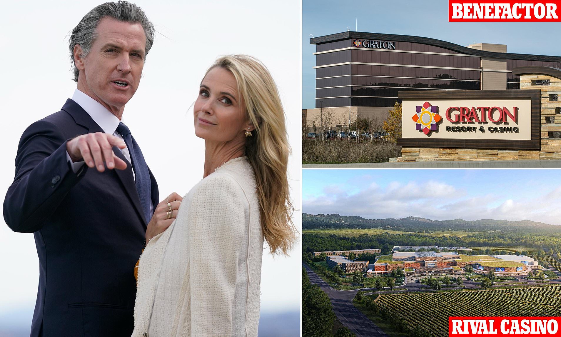 Gavin Newsom Sparks Outrage Over $2M Tribe Deal After Casino Block